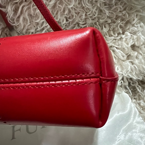 Furla Red Leather shoulder Bag - Picture 9 of 15